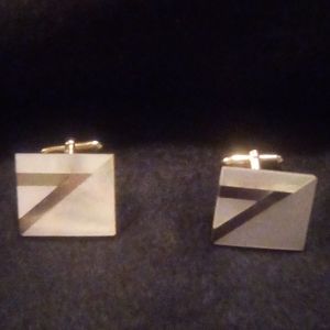Swank Mother of pearl cufflinks